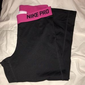 Nike pro mid calf tights